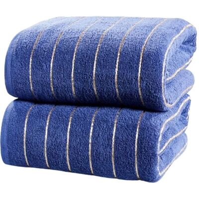 Rapport Home Navy 2-Piece Towel Bale - Towel Bale Rapport Home Navy 2-Piece Towel Bale - Towel Bale