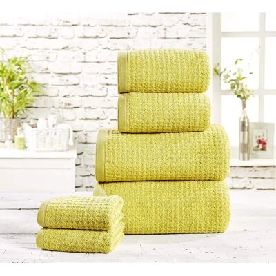 Rapport Jive Waffle Towel Bale Set - Bath Towels Rapport Jive Waffle Towel Bale Set - Bath Towels