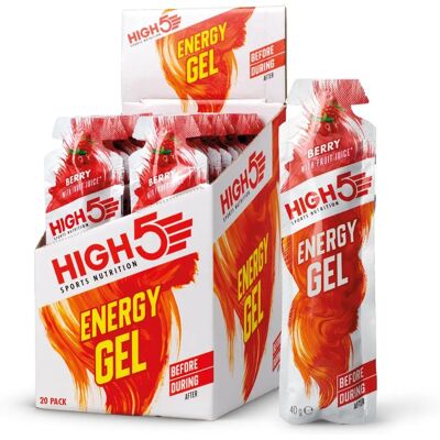 High5 Gel Energetico - Frutti Estivi - 20 x 38g - Gel Energetico High5 Gel Energetico - Frutti Estivi - 20 x 38g - Gel Energetico