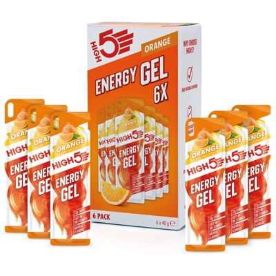 HIGH5 Energi Gél - Narancs - 23g Szénhidrát - Könnyű és Frissítő HIGH5 Energi Gél - Narancs - 23g Szénhidrát - Könnyű és Frissítő