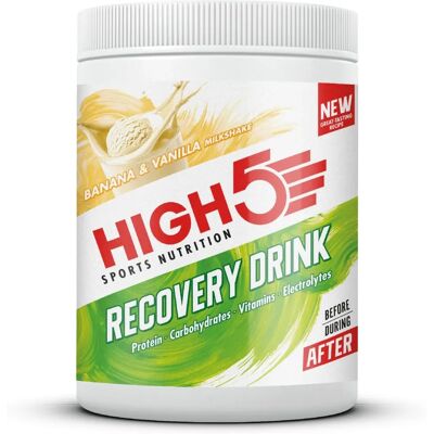 HIGH5 Recovery Drink Powder - Banana & Vanilla - 450g HIGH5 Recovery Drink Powder - Banana & Vanilla - 450g