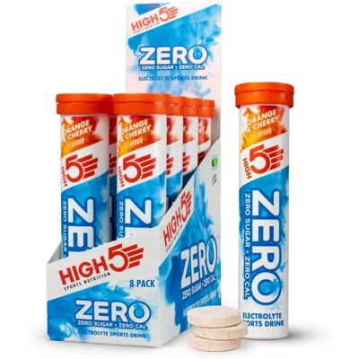 High5 Zero 20 Pièces - 8 x 20 Pièces Cerise-Orange - Publicité High5 Zero 20 Pièces - 8 x 20 Pièces Cerise-Orange - Publicité