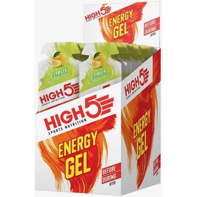 High5 Gel Énergie Citron - Gel - Publicité High5 Gel Énergie Citron - Gel - Publicité