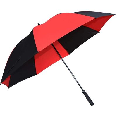 Precision Training Fiberglas Golf-Schirm - Schwarz/Rot 30" Precision Training Fiberglas Golf-Schirm - Schwarz/Rot 30"