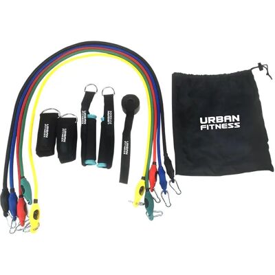 UFE Urban Fitness Weerstandsbanden Set - Fitnessapparatuur UFE Urban Fitness Weerstandsbanden Set - Fitnessapparatuur