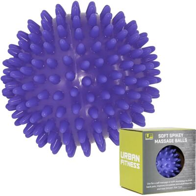 UFE - Violet 7 cm - Mixte - Pointes flexibles - balle de massage - Publicité UFE - Violet 7 cm - Mixte - Pointes flexibles - balle de massage - Publicité