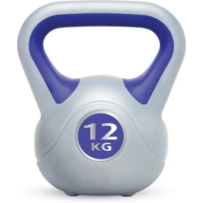 UFE Vinyl Kettlebell 12 kg - Kettlebell for Fitness UFE Vinyl Kettlebell 12 kg - Kettlebell for Fitness