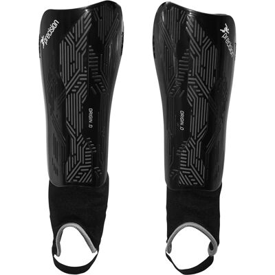 Precision Origin.0 Black Shin & Ankle Guards - Medium Precision Origin.0 Black Shin & Ankle Guards - Medium