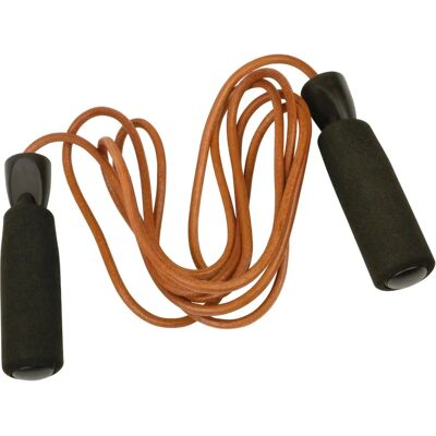 Urban Fitness Leather Jump Rope - 2.7m Brown - Jump Rope Urban Fitness Leather Jump Rope - 2.7m Brown - Jump Rope