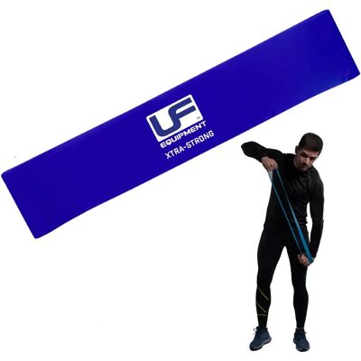 Urban Fitness Weerstandsband Loop 12 Inch Blauw - Extra Sterk One Size Urban Fitness Weerstandsband Loop 12 Inch Blauw - Extra Sterk One Size
