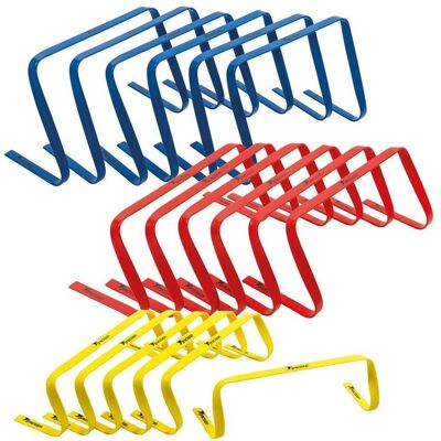 Precision Training Precision Football Fitness Training Agility Flat Hurdles 6'' Yellow - Training hurdles Precision Training Precision Football Fitness Training Agility Flat Hurdles 6'' Yellow - Training hurdles