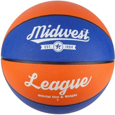 Midwest Basketball Rubber 7 - Outdoor Recreational Midwest Basketball Rubber 7 - Outdoor Recreational