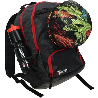 Precision Pictures Charcoal Black/Red Pro HX Rucksack mit Ballhalter - Rucksäcke Precision Pictures Charcoal Black/Red Pro HX Rucksack mit Ballhalter - Rucksäcke