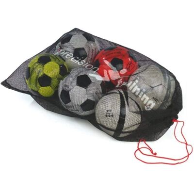 Precision Training 10 Ball Mesh Football Soccer Carry Net - Football Equipment Bag Precision Training 10 Ball Mesh Football Soccer Carry Net - Football Equipment Bag