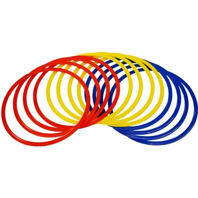 Precision Speed Agility Fitness Hoops - Set of 12 Precision Speed Agility Fitness Hoops - Set of 12