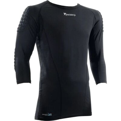 Precision GK Padded Base-Layer Shirt - Black Precision GK Padded Base-Layer Shirt - Black