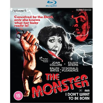 Joan Collins The Monster Blu-ray - Horreur - Publicité Joan Collins The Monster Blu-ray - Horreur - Publicité