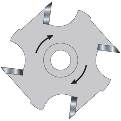 Trend 34/12TC Fräser M12mm Bohrung - Slotter Trend 34/12TC Fräser M12mm Bohrung - Slotter