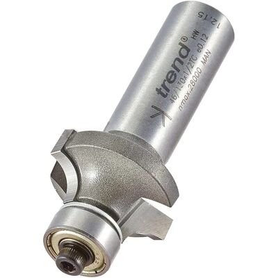 Trend 46/130x1/2 TCT Bearing Guided Ovolo & Round Over 6.3mm Radius - Cutting Tool Trend 46/130x1/2 TCT Bearing Guided Ovolo & Round Over 6.3mm Radius - Cutting Tool