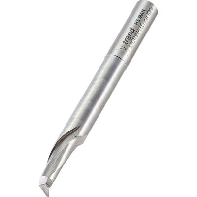 Fresa dritta Trend Professional HSSE 8mm per alluminio e plastica Fresa dritta Trend Professional HSSE 8mm per alluminio e plastica