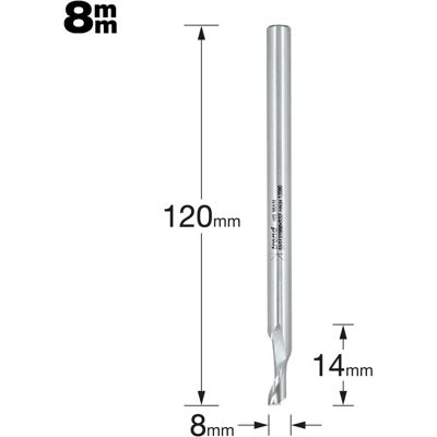 Trend 50/51X8MMHSSE Broca helicoidal - Para aluminio y UPVC Trend 50/51X8MMHSSE Broca helicoidal - Para aluminio y UPVC