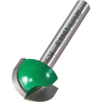 Trend C056X1/4TC - Raggio 9,5mm - Diametro 19,1mm - Utensile a raggio Trend C056X1/4TC - Raggio 9,5mm - Diametro 19,1mm - Utensile a raggio