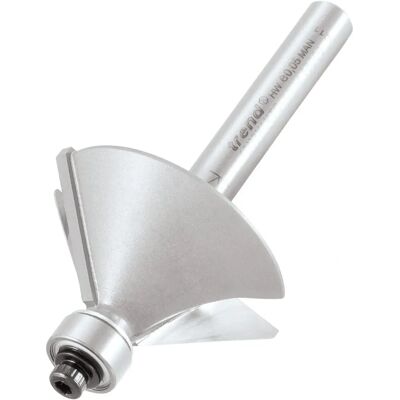 Trend 46/37 x 1/4 TCT fraise guide pour chanfrein 45° 31,8 x 12mm - Fraise à chanfreiner Trend 46/37 x 1/4 TCT fraise guide pour chanfrein 45° 31,8 x 12mm - Fraise à chanfreiner