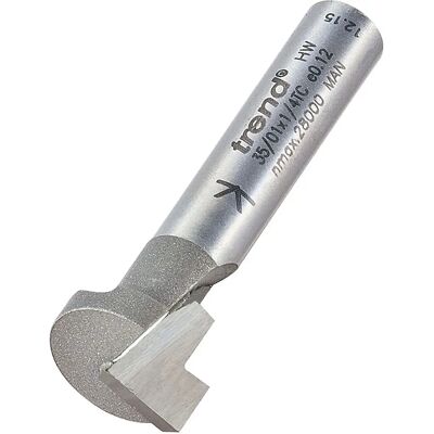 Trend 35/01x1/4tc Okrągły frez do kluczy - Średnica 8mm/12,7mm - Głębokość cięcia 4,9mm Trend 35/01x1/4tc Okrągły frez do kluczy - Średnica 8mm/12,7mm - Głębokość cięcia 4,9mm