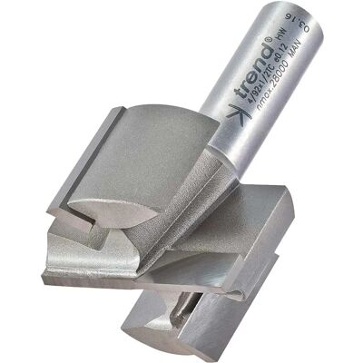 Trend - Two Flute Router Cutter Bit - 40mm - Router Cutter Bit Trend - Two Flute Router Cutter Bit - 40mm - Router Cutter Bit
