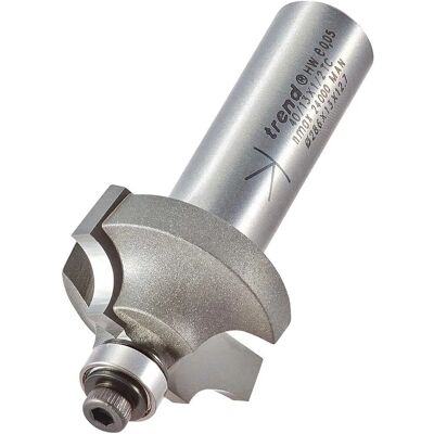 Trend 40/13x1/2tc Bearing Guided Ovolo Cutter - 13mm Cut Trend 40/13x1/2tc Bearing Guided Ovolo Cutter - 13mm Cut