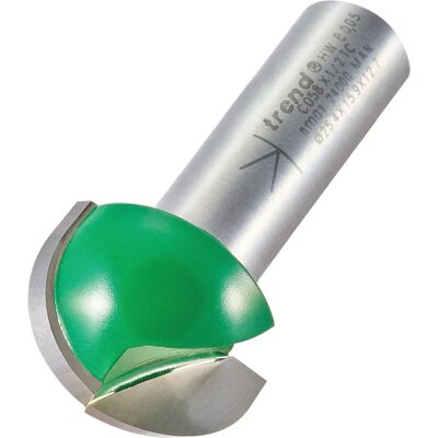 Trend C058x1/2tc Craftpro Cove Cortador de radio - 12,7 mm Radio 15,9 mm Corte Trend C058x1/2tc Craftpro Cove Cortador de radio - 12,7 mm Radio 15,9 mm Corte