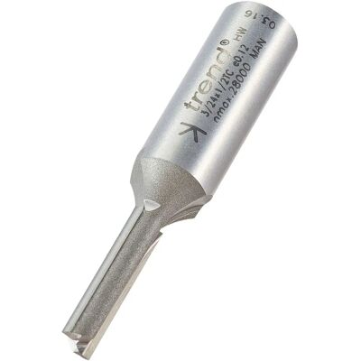 Dewalt DWP611PK - Fraiseuse - 6mm, Tige de 1/2 Pouce - Professionnel à Deux Flutes Dewalt DWP611PK - Fraiseuse - 6mm, Tige de 1/2 Pouce - Professionnel à Deux Flutes