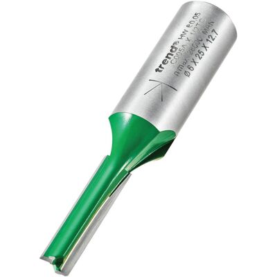 Trend CraftPro Rechte Twee-Fluit Routerbit - 1/2 Inch Schacht Trend CraftPro Rechte Twee-Fluit Routerbit - 1/2 Inch Schacht