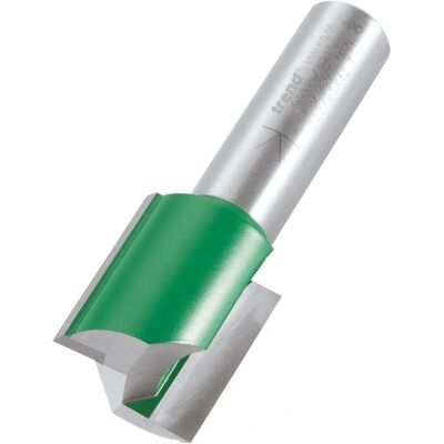 Trend CraftPro Fräser - 22mm, 1/2 Zoll Schaft, Gerade Zwei-Flöten Trend CraftPro Fräser - 22mm, 1/2 Zoll Schaft, Gerade Zwei-Flöten