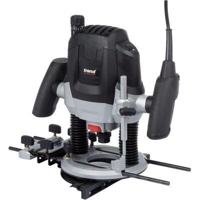 Trend T7 Fresadora - 2100W, pinza 12mm, 0-50mm profundidad - Fresadora Trend T7 Fresadora - 2100W, pinza 12mm, 0-50mm profundidad - Fresadora