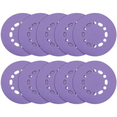 Disco di levigatura orbitale in ossido di alluminio Trend AB/150/120A - 150mm, 120 grana, confezione da 10 Disco di levigatura orbitale in ossido di alluminio Trend AB/150/120A - 150mm, 120 grana, confezione da 10