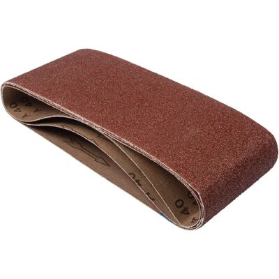 Trend AB/B75/40A 75x457mm 40G Pack 3 Sanding Belt Trend AB/B75/40A 75x457mm 40G Pack 3 Sanding Belt