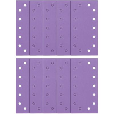 Trend - AB/HLF/120A - Feuilles de ponçage en oxyde d'aluminium 1/2, 115 x 230 mm, lot de 10 Trend - AB/HLF/120A - Feuilles de ponçage en oxyde d'aluminium 1/2, 115 x 230 mm, lot de 10