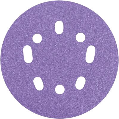 Trend Aluminium Oxide Orbital Sanding Disc - 125mm - 3 Grits - Durability Trend Aluminium Oxide Orbital Sanding Disc - 125mm - 3 Grits - Durability