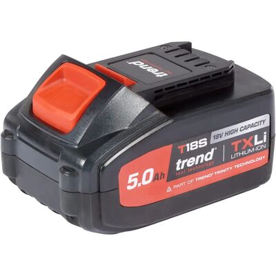 Batteria al litio Trend T18S/BA5A - Alta capacità per attrezzi cordless Batteria al litio Trend T18S/BA5A - Alta capacità per attrezzi cordless