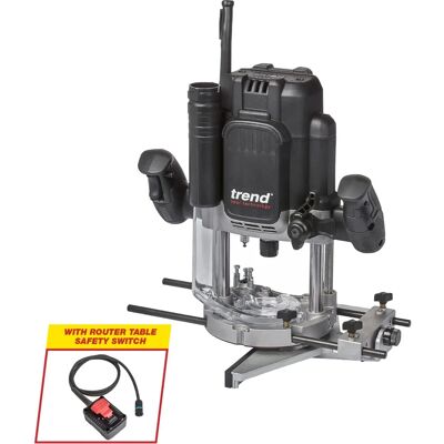 Trend T14ek 2300w Zmienna Prędkość Router - Głęboki Cięcie, Bezpieczeństwo Trend T14ek 2300w Zmienna Prędkość Router - Głęboki Cięcie, Bezpieczeństwo