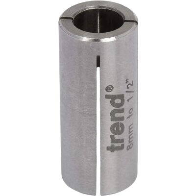 Trend 8127 Collet Sleeve 8mm to 12.7mm - Collet Sleeve Trend 8127 Collet Sleeve 8mm to 12.7mm - Collet Sleeve