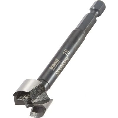 Mecha Forstner Trend 18mm - Sistema de liberación rápida para madera Mecha Forstner Trend 18mm - Sistema de liberación rápida para madera