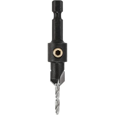 Trend 9.5mm Pointe en carbure de tungstène - Pilote réglable pour vis de 5mm Trend 9.5mm Pointe en carbure de tungstène - Pilote réglable pour vis de 5mm