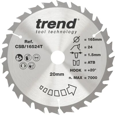 DeWalt Modèle CSB/16524T CraftPro Lame pour scie TCT - Lame pour scie - Publicité DeWalt Modèle CSB/16524T CraftPro Lame pour scie TCT - Lame pour scie - Publicité