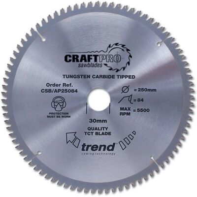 Trend Craftpro Aluminium / Plastic Zaagblad - 184mm Dia - 3 Attributen - Zaagblad Trend Craftpro Aluminium / Plastic Zaagblad - 184mm Dia - 3 Attributen - Zaagblad