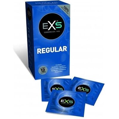 Préservatifs Regular EXS - Pack de 12 - Protection et Confort Préservatifs Regular EXS - Pack de 12 - Protection et Confort