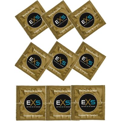 Exs Magnum Stora & Extra Stora Kondomer - Veganska, 60mm x 190-212mm Exs Magnum Stora & Extra Stora Kondomer - Veganska, 60mm x 190-212mm