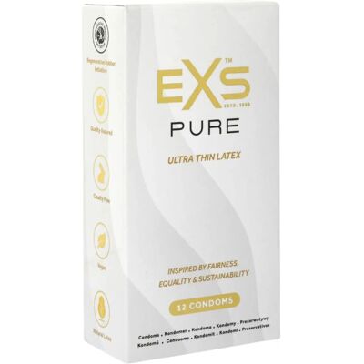 EXS Brand Ultra Thin Vegan Latex Condoms - Safe, Eco-Friendly EXS Brand Ultra Thin Vegan Latex Condoms - Safe, Eco-Friendly
