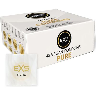 EXS brand Pure Ultra Thin Latex Condoms - 48 Pack EXS brand Pure Ultra Thin Latex Condoms - 48 Pack